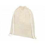 Рюкзак со шнурком «Tenes» из хлопка 140 г/м² натуральный