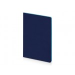 Бизнес-тетрадь А5 «Pragmatic Contrast» темно-синий/бирюзовый