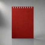 Бизнес - блокнот А6 «Office» красный