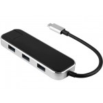 Хаб USB Type-C 3.0 «Chronos» черный