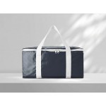 Сумка-холодильник «Lavrik» темно-синий/белый