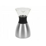 Кофеварка «POUR OVER» серебристый/черный