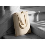 Сумка для шопинга «Steady» хлопковая с парусиновыми ручками, 260 г/м2 натуральный