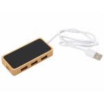 USB хаб с подсветкой лого «Reedia S5», 3*USB, 1*Type C