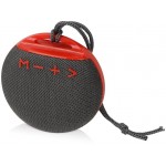 Портативная колонка «Tempo» красный/серый