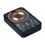 Беспроводной магнитный внешний аккумулятор с QC\PD «MagnifIQ», 10000 мАч, 15 Вт черный