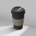 Термокружка из натуральных волокон «Muffin» темно-серый