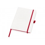 Блокнот A5 «ColorNote White» белый/красный