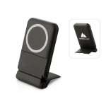 Беспроводной внешний аккумулятор с подсветкой лого и подставкой «Magflash», 10000 мАч, 15 Вт