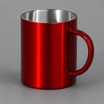 Стальная кружка с двойными стенками «Altai» красный