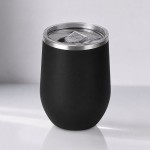 Термокружка «Vacuum mug C1», soft touch, 370 мл черный