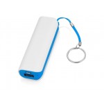 Портативное зарядное устройство «Basis», 2000 mAh белый/голубой