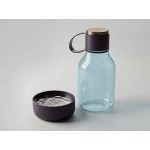 Бутылка для воды 2-в-1 «Dog Bowl Bottle» со съемной миской для питомцев, 1500 мл красный бургунди