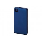 Внешний аккумулятор «Mild», металлик soft-touch, 10 000 mAh синий