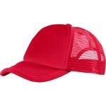 Бейсболка «Trucker» красный