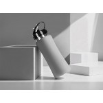Бутылка для воды «Bottle C1», soft touch, 600 мл серый