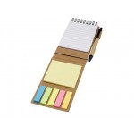 Блокнот «Flipper» со стикерами и шариковой ручкой