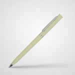 Ручка пластиковая шариковая «Navi» soft-touch зеленый оливковый