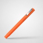 Ручка шариковая пластиковая «Quadro Soft» оранжевый