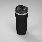 Термокружка «Mony Steel» soft-touch черный