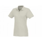 Рубашка поло «Helios» женская светло-серый