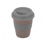 Стакан из бамбукового волокна «Café» серо-коричневый/серый
