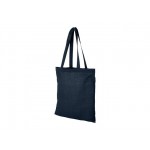 Сумка хлопковая «Carolina», 100 г/м2 темно-синий