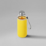 Бутылка для воды «Pure» c чехлом желтый