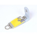 USB 2.0- флешка на 32 Гб в виде брелока желтый