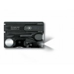 Швейцарская карточка «SwissCard Lite», 13 функций полупрозрачный черный