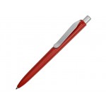 Ручка пластиковая шариковая Prodir DS8 PSP красный/серебристый