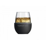 Тумблер для вина «WINE KUZIE» черный