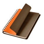 Ежедневник Виста (Vista) недатированный, оранжевый/коричневый
