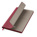 Ежедневник Рейн (Rain) недатированный, бургунди (без упаковки, без стикера)