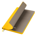 Ежедневник Рейн (Rain) недатированный, желтый (без упаковки, без стикера)