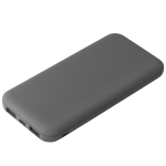 Внешний аккумулятор с подсветкой Luce 10000 mAh, серый