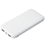 Внешний аккумулятор с подсветкой Luce 10000 mAh, белый