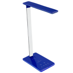 Настольная лампа c беспроводной зарядкой Lumos Ultramarine, синяя