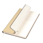 Ежедневник Спарк (Spark) недатированный, белое золото (без упаковки, без стикера)