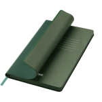 Ежедневник Латте софт-тач (Latte soft touch) недатированный, зеленый