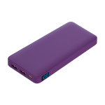 Внешний аккумулятор с подсветкой Ancor PD Plus 10000 mAh, фиолетовый