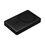 Внешний аккумулятор Атлантис Плюс PD (Atlantis PD Plus) 10000mAh с функцией беспроводной зарядки 15W, черный