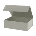 Подарочная коробка-трансформер средняя, серая