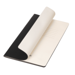 Блокнот Корса слим (Corsa slim), черный