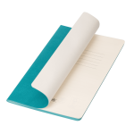 Блокнот Корса слим (Corsa slim), бирюзовый