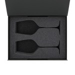 Ложемент под 2 бокала для вина (рифленое стекло) в среднюю коробку-трансформер (арт. 695721)