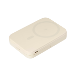 Внешний аккумулятор Union PD 10000mAh с функцией беспроводной зарядки 15W, бежевый