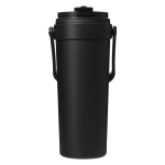 Термокружка вакуумная Solo, черная