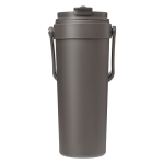 Термокружка вакуумная Solo, серая