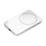 Внешний аккумулятор Артекс PD (Artex PD) 5000mAh с функцией беспроводной зарядки 15W, серебряный